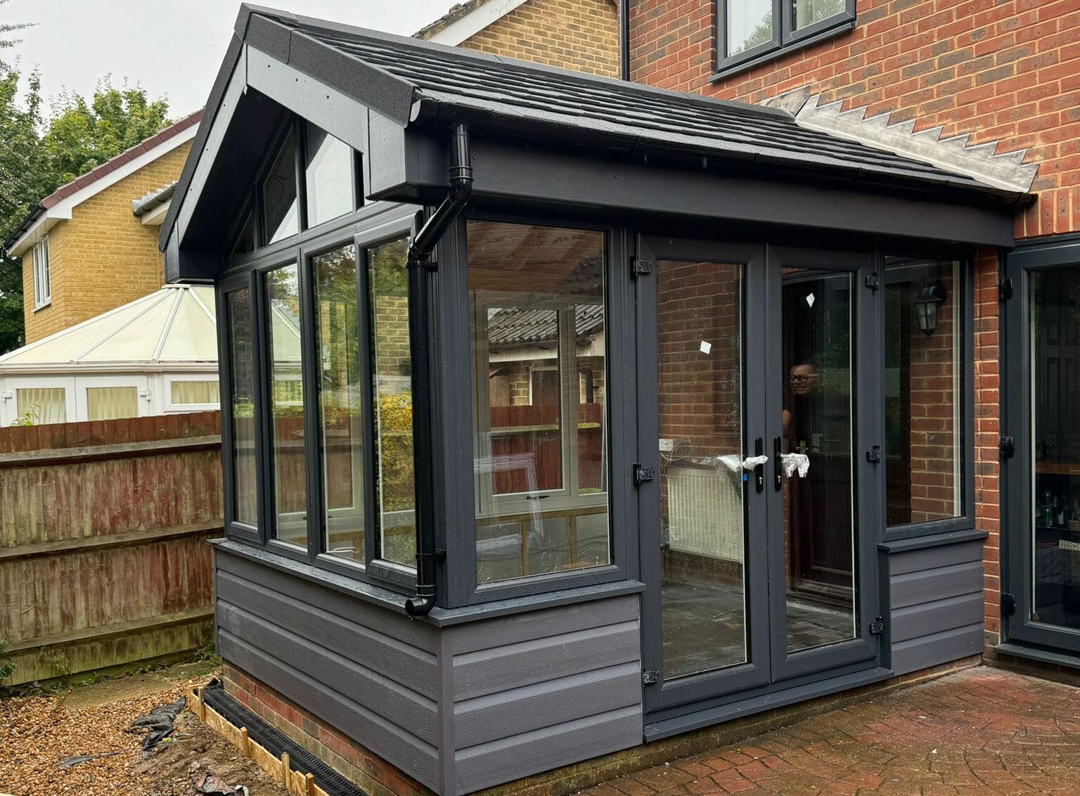 Ashford Solid Roof Conservatories - Gable End Conservatory Design in Ashford, Kent