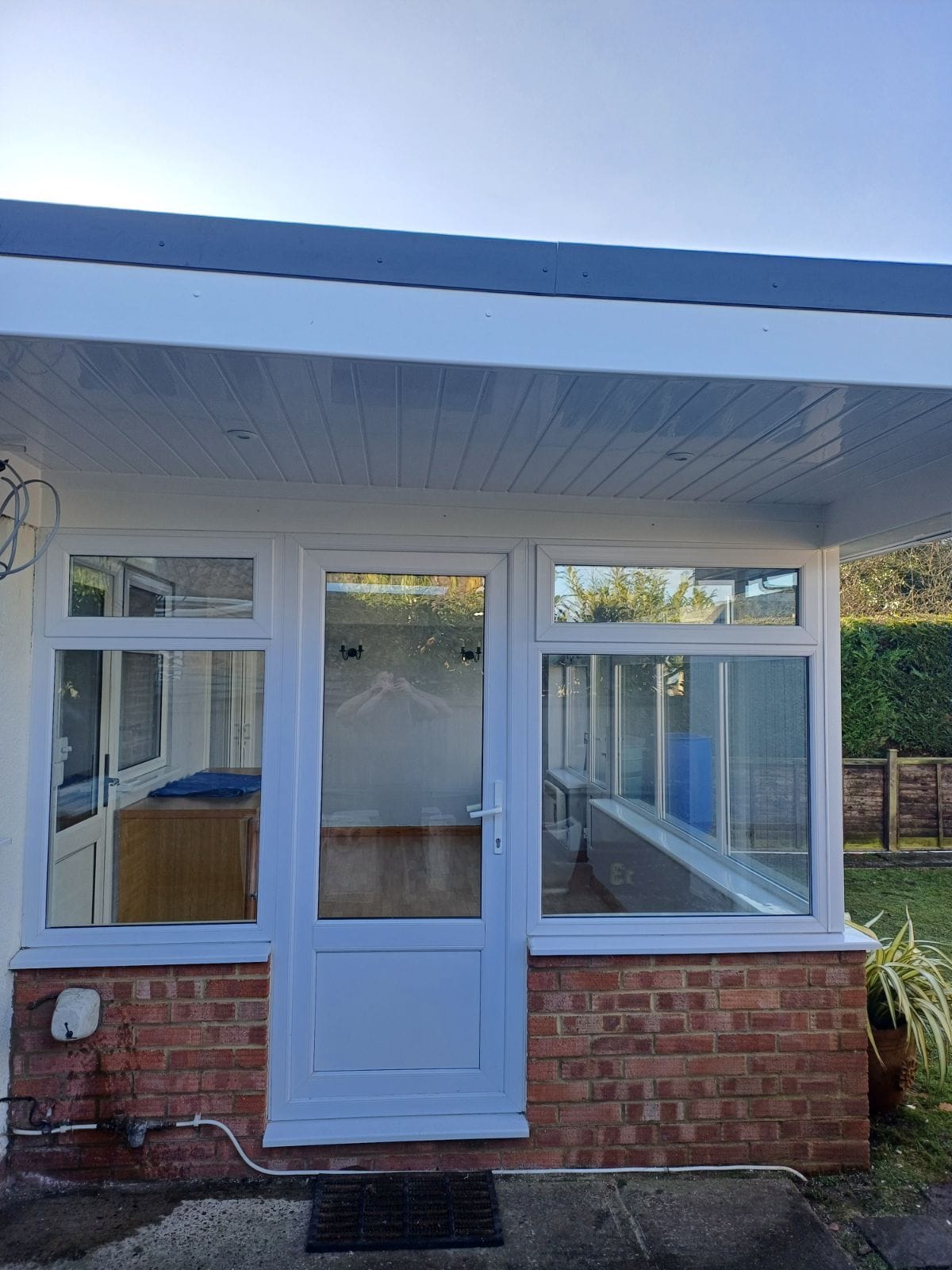 Ashford Solid Roof Conservatories - Extended Canopy Roof Conservatory in Sellindge, Kent